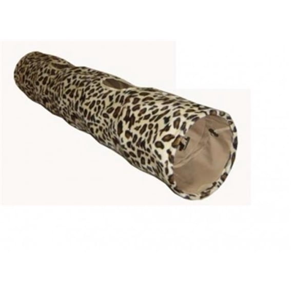 Best Pet Supplies CT100L Leopard Print Cat Tunnel