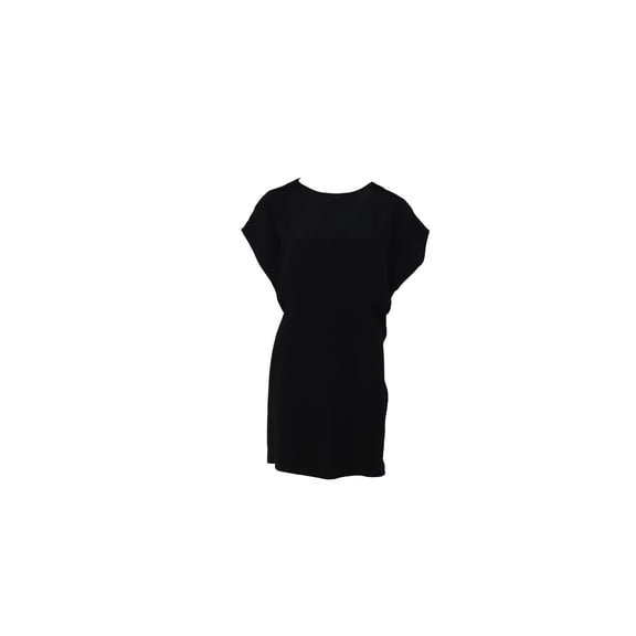 Pre-Owned Balenciaga Tunic Dress in Black Silk