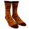 thumbnail image 2 of Women's Let's Get Basted Socks Funny Thanksgiving Turkey Day Graphic Novelty Footwear, 2 of 8