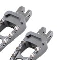 thumbnail image 4 of 1 par de estriberas de aluminio nuevas, reposapiés, reposapiés, reposapiés, juego de apoyos para motocicletas Ducati Scrambler 400800 1100 2015-2020 delantero Sunnimix estriberas de motocicletas, 4 of 8