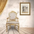 thumbnail image 3 of Lily K 25x32 Gold Ornate Wood Framed with Double Matting Museum Art Print Titled - Fashionable Ladies I, 3 of 4