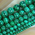 thumbnail image 2 of EOEMY 6mm,8mm Green Stripe Malachite Round Gems Loose Beads 15" Strand##Kh054 -8mm, 2 of 2