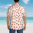 thumbnail image 6 of Xecao Pastry print Hawaiian shirt - a stylish short-sleeve button-down for men, perfect for casual beach and tropical outings., 6 of 9