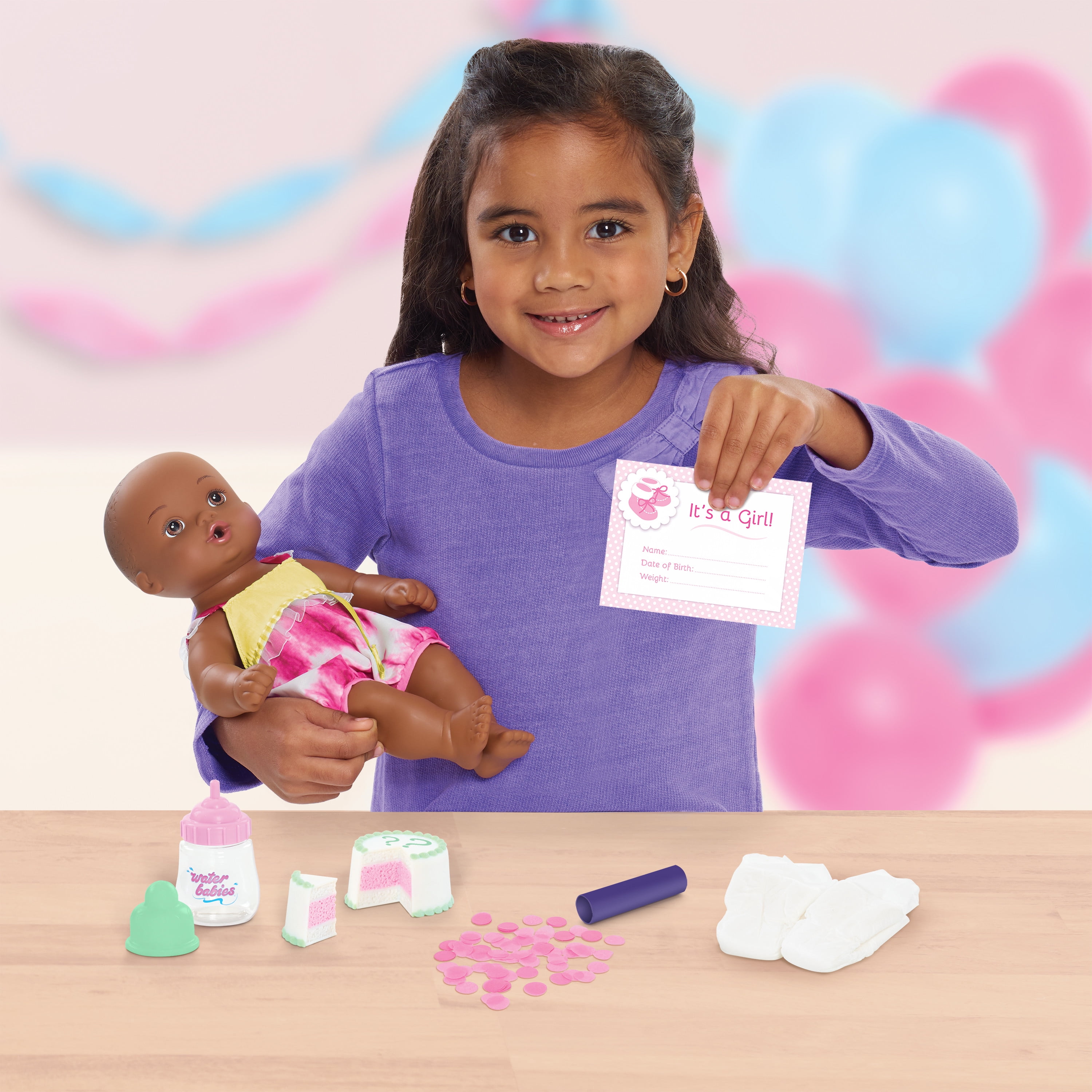 Magic Wonder Waterbaby Water Filled Baby Doll Kids Toys for Ages 3 Up Gifts and Presents