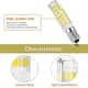 thumbnail image 2 of E14 Led Bulb 9w, 550lm, Cool White 6000k, Small Edison Screw, Not Dimmable, 2 Pieces, 2 of 4