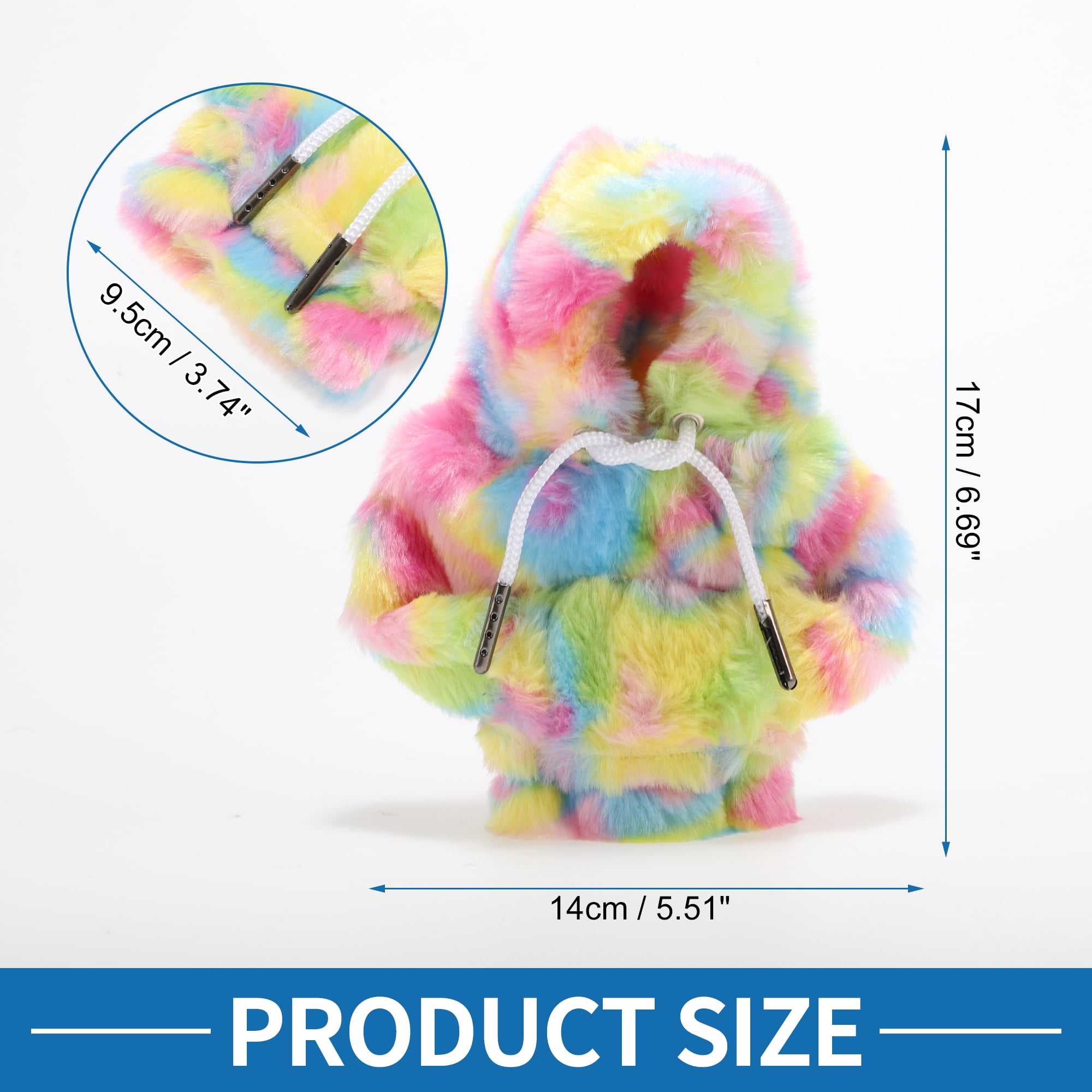 Unique Bargains Universal Shift Knob Cover for Car RV Truck SUV Fabric Multicolor