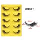thumbnail image 1 of Granjero Gordo 20 pares de pestañas de visón tenues, pestañas postizas de volumen natural y esponjosas, 3DMAO-1, 1 of 2