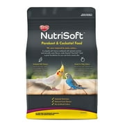 Kaytee Nutri Soft Parakeet and Cockatiel Pet Bird Food Seed, 2 lb
