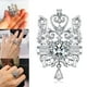 thumbnail image 1 of Anillos para mujer, regalos para mujer, anillo hueco 2 en 1 para compromiso, boda, regalo, talla 6-10, anillo de moda., 1 of 5
