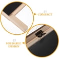 thumbnail image 3 of Miangastore Chalkboard Decoration Message Chalkboard Sign Black Wood 1Set, 3 of 8