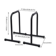 Dip Bar Heavy Duty Calisthenics Dip Station with Adjustable Parallel Dip Bars 440lbs