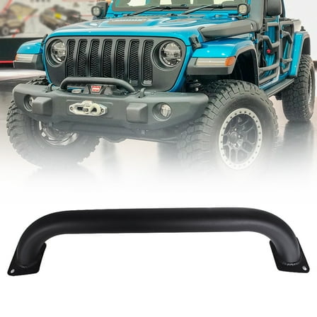 Genrics Protective Grille Winch Guard 82215351 Replacement for 2018-2020 Wrangler Rubicon JL