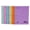 Multicolor, variant on Pastel Spiral Notebook, Wide Ruled (70 Count, 6 Pack)