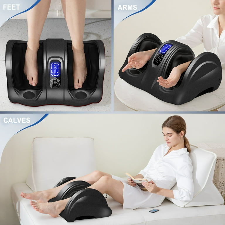 Terelax Deep Kneading Rolling Shiatsu Foot and Calf Massager