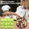 thumbnail image 1 of TIMIFIS Moule à Gâteau Trous pour Chocolat Gâteau Gelée Pudding Savon Forme Ronde Outil de Cuisson, 1 of 1