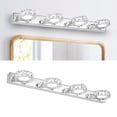 thumbnail image 6 of Modern Stainless Steel LED Bathroom Mirror Light - Cold White 6000K, 4-Bulb Vanity Lighting, Durable & Stylish Design, 6 of 8