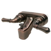 Builders Shoppe RV/Motorhome Replacement Non-Metallic Tub Shower Faucet Valve Diverter Double Handle