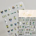 thumbnail image 1 of 1 Uds. Pegatinas elegantes 5D onduladas de encaje y perlas para decoración de uñas, exquisitas líneas blancas, calcomanías para decoración de uñas, deslizador de transferencia autoadhesivo DIY, 1 of 5