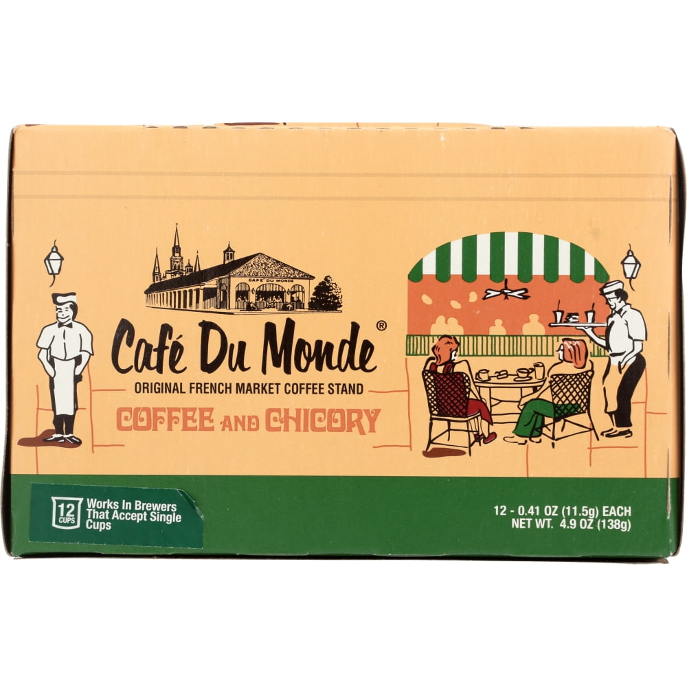 Cafe Du Monde Coffee & Chicory KCup Coffee Pods, 12 Count Walmart