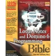 Lotus Notes and Domino 6 Programming Bible, Used [Paperback]