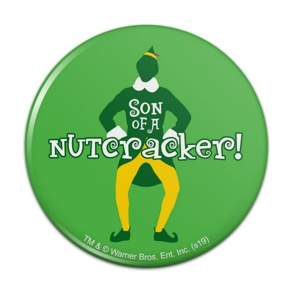 Elf Movie Son of a Nutcracker! Kitchen Refrigerator Locker Button Magnet