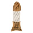 thumbnail image 2 of Tall Tails, Natural Leather & Rope Trout - 15" - Tug Dog Toy, 2 of 2