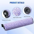 9 Pack Replacement Roller Brush and Foam Filters Kit Compatible with