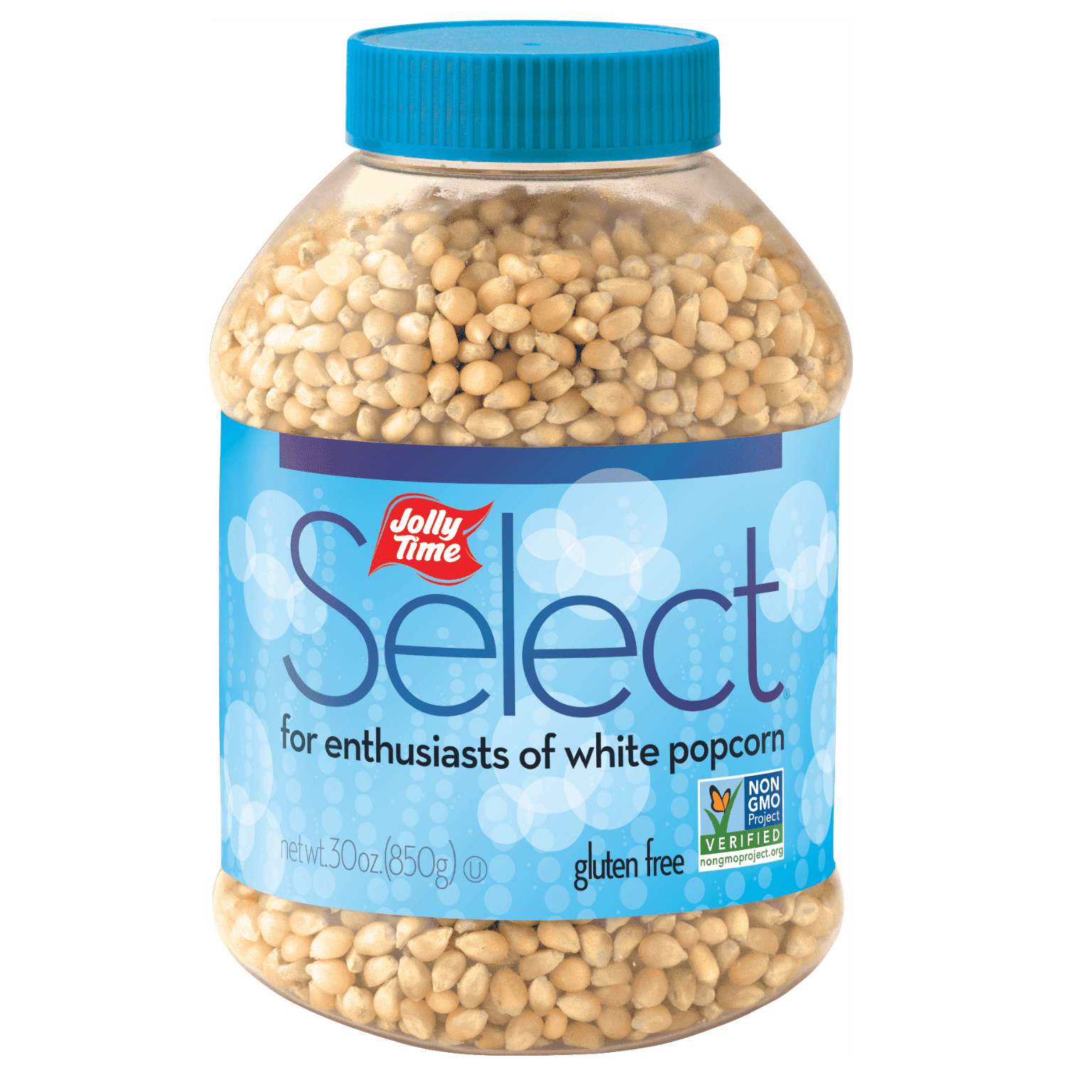 JOLLY TIME Non-GMO, Gluten-Free 4 lb. Whole-Grain Yellow Popcorn