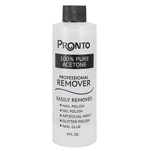 Pronto 100% Pure Acetone - Nail Polish Remover (8 fl. oz.) 
