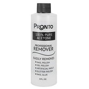 Pronto 100% Pure Acetone - Nail Polish Remover (8 fl. oz.)