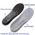 thumbnail image 3 of Plantillas para zapatos Amitataha Memory Foam Shock Absortion L, color negro, 3 of 9