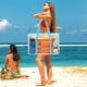 thumbnail image 2 of Bolsa de playa transparente Fammart para mujer impermeable con cremallera, 2 of 8