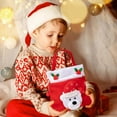 thumbnail image 6 of Qocolhg Indoor Outdoor Christmas Decorations Clearance! Tote Bags With Handles Christmas Reusable Grocery Bags Multipurpose Non-woven Large Gift Bag Grocery Shopping Bags For Holiday Christmas Party, 6 of 6