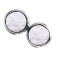 thumbnail image 3 of Pendientes Gotas de moda Sonducket Incrustaciones de diamantes de imitación Elegantes color blanco brillante, 3 of 6