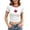 A-White537, variant on Womens Maple Leaf Embroidered Crop T Shirt Short Sleeve Ribbed Slim Fit Tees Summer Street Casual Pullover Top