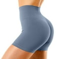 thumbnail image 3 of adviicd Womens Swim Bottoms Swim Bottoms for Women High Waisted Swim Bottoms Tummy Control Bathing Suit Bottom Boy Shorts (Sky Blue,S), 3 of 5