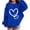 #A02-Blue, variant on Abcomgle Valentines Day Sweatshirt Girls Size 10-12 Cute Love Heart Pullover Sweatshirts Crewneck Long Sleeve Kids Sweaters Girls Comfort Winter Clothes for Tween Girls,Beige,7-8Years