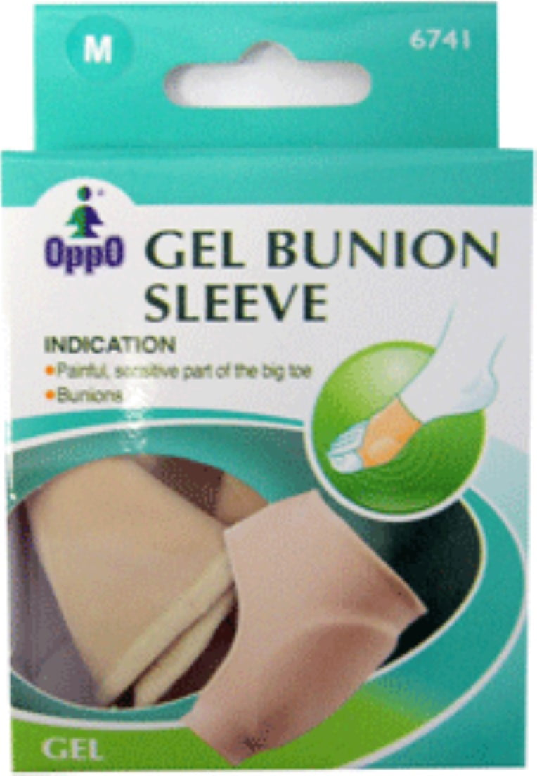 Oppo Gel Bunion Sleeve, Medium [6741] 1 Pack