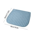 thumbnail image 3 of Tie-Strap Cotton Cushion Universal Chair Pad 19x17x0.4in All-Season Non-Slip Office Dining Camping, 3 of 7
