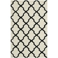 thumbnail image 2 of SAFAVIEH Cambridge Liam Geometric Wool Area Rug, Ivory/Black, 5' x 8', 2 of 6