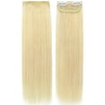 thumbnail image 3 of SEGO Thick Clip in Mini Human Hair Extensions for Women Adding Hair Volume Seamless Short Straight Clip in Human Hair Pad Hairpieces Topper for Thinning Hair, 3 of 8