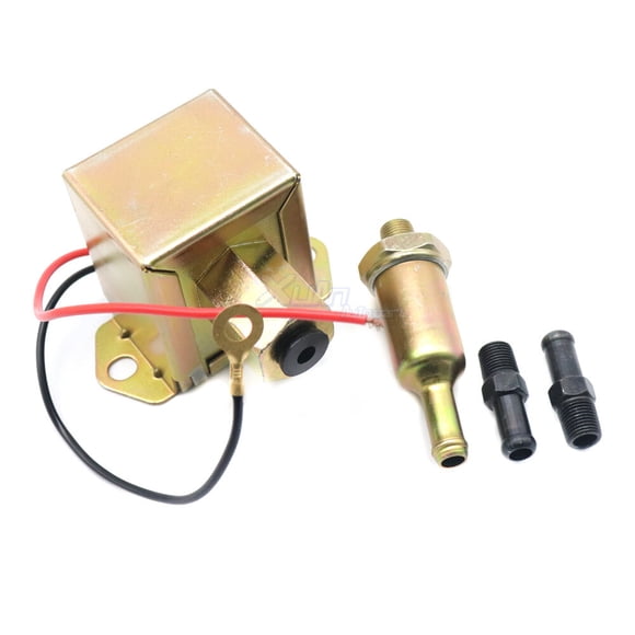 Car 12V Diesel Petrol Facet Red Top Square Electric Fuel Pump 40104 40106 40107