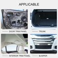 thumbnail image 4 of 240Pcs 12 Sizes Assorted Car Push Pin Rivet Bumper Door Panel Retainer with Screwdriver for Universal Vehicle Repair Kit, 4 of 8