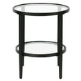 thumbnail image 3 of Henn&Hart 19.63" Black Side Table, 3 of 7