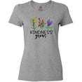 thumbnail image 3 of Inktastic Kindness Grows Wildflowers Women's T-Shirt, 3 of 5