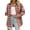 1 Pink, variant on Fantaslook Plaid Flannel Shirts for Women Oversized Long Sleeve Button Down Shirts Blouses Tops