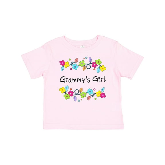 Inktastic Grammys Girl Bright Flowers Girls Baby T-Shirt