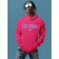 thumbnail image 2 of Las Vegas Varsity Style Hoodie Men -Image by Shutterstock, Male 4X-Large, 2 of 4