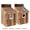 Coffee, variant on Austok Bird Houses for Outside Bluebird Houses Wooden Outdoor Birdhouse with 1-1/2 inch Entrance Hole Easy to Install for Wren Bluebirds Finches Swallows