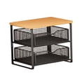 thumbnail image 4 of Flynix Desktop Printer Stand Convenient Small Printer Table for Dorm Office Kitchen Style G, 4 of 7